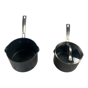 Kirkland Signature - Saucepan Set (2 QT & 3 QT)‎ - With Lid, NSF Rated